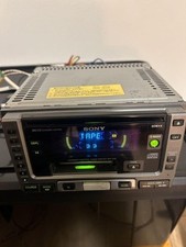 Usado Sony WX-C55 2DIN CD Cassette Deck Raro Vintage Leitor de Áudio de Carro Testado comprar usado  Enviando para Brazil