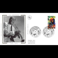 Fdc soie étoiles d'occasion  Crécy-la-Chapelle