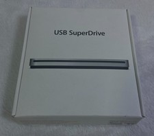 Apple USB Superdrive A1379 MD564LL/A caixa aberta excelente unidade queimadora externa comprar usado Apple USB Superdrive A1379 MD564LL/A caixa aberta excelente unidade queimadora externa comprar usado  Enviando para Brazil