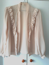 Corsage vintage jaune d'occasion  Saint-Fargeau-Ponthierry
