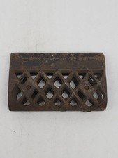 Ferramenta de arquivo raspador de manivela de ferro fundido vintage – moedor de corpo de treliça industrial – comprar usado  Enviando para Brazil