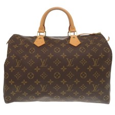 AUTÊNTICA BOLSA DE MÃO LOUIS VUITTON M41524 monograma Speedy35 marrom comprar usado  Enviando para Brazil