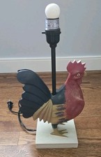 Rooster lamp wood for sale  Ruckersville