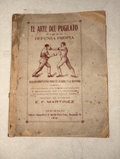 El Arte del Pugilato y la Defensa Propia México 1919 Boxing First Illustrated comprar usado  Enviando para Brazil