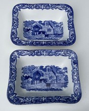Vintage blue white for sale  LOUTH
