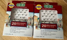Lot lemax set for sale  Annandale