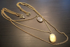 COLAR RARO VINTAGE ASSINADO GOLDETTE VIDRO CUPIDO ANJO QUERUBIM MEDALHÃO 22" G14065 comprar usado COLAR RARO VINTAGE ASSINADO GOLDETTE VIDRO CUPIDO ANJO QUERUBIM MEDALHÃO 22" G14065 comprar usado  Enviando para Brazil