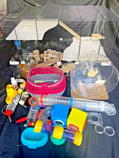 glass hamster cage for sale  HITCHIN