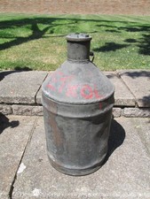 Vintage petrol gallon for sale  WALSALL