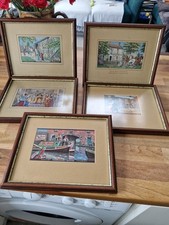 Framed pictures woven for sale  HOOK