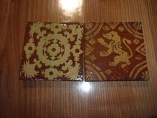 Medieval earthenware floor d'occasion Medieval earthenware floor d'occasion  Vernantes