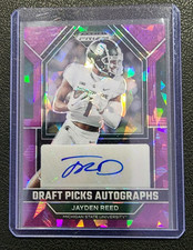 Usado, 2023 Prizm Draft Picks Football #DPA-JAR Jayden Reed /49 automático comprar usado  Enviando para Brazil