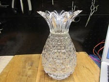 Glass pineapple vase for sale  Louisville