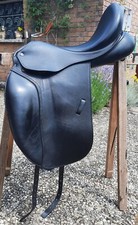 Dressursattel schwarz super gebraucht kaufen  Dreisen