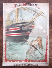 C1870 merman concanen for sale  HASTINGS