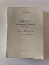 Opere sull analisi usato  Montelupo Fiorentino