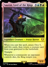 Foil sauron lord for sale  CANTERBURY