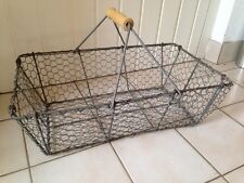Panier métallique grillagé d'occasion  France