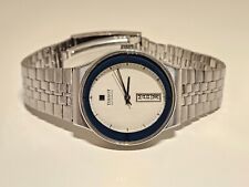 Usado, RELÓGIO AUTOMÁTICO VINTAGE RARO ESPORTE DOIS TONS SUÍÇO MASCULINO AÇO DATA DO DIA "TISSUE" comprar usado  Enviando para Brazil