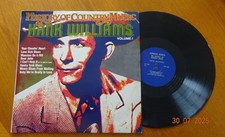HANK WILLIAMS-HISTORY OF COUNTRY MUSIC VOL 1-8TRACKS-  12" VINYL LP-SUNRISE-V/G+ comprar usado  Enviando para Brazil