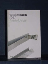 Quadernistein fausto melotti. usato  Verona