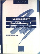 Lösungsheft buchführung date gebraucht kaufen  Koblenz