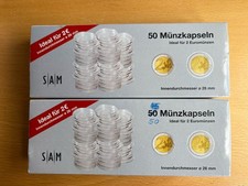 Münzkapseln 2 stücke gebraucht kaufen  Heusenstamm