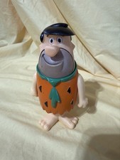 The Flintstones - 7" FRED FLINTSTONE, Figura Hanna Barbera, VINIL, 1980, HK comprar usado  Enviando para Brazil