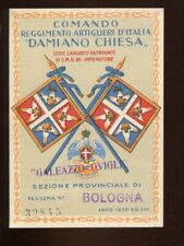 Tessera regg. artiglieri usato  Casola Valsenio
