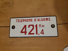 Plaque émaillée téléphone d'occasion  Lyon V