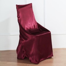 Usado, 25 PÇS CAPAS DE CADEIRA UNIVERSAIS ACETINADAS Recepção de Casamento Festa Banquete Decorações comprar usado  Enviando para Brazil