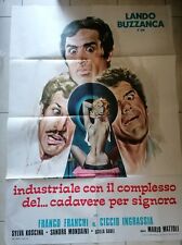 Manifesto industriale con usato  Italia