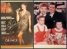Usado, Lucie Arnaz Entrevista Capa História WAG Revista 2011 Assinada e Foto, Lucille Certificado de Autenticidade comprar usado  Enviando para Brazil