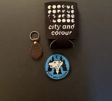 Conjunto de Mercadoria City And Colour Koozie, Chaveiro e Patch 3” Verde Dallas, usado comprar usado  Enviando para Brazil