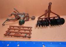 3 discos de arado inferiores vintage de alumínio fundido 2 implementos agrícolas fundidos veja fotos, usado comprar usado  Enviando para Brazil