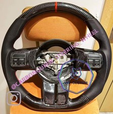 VOLANTE DE FIBRA DE CARBONO REAL PARA JEEP JK Wrangler 2011-2017 ANOS COM CONTROLE comprar usado  Enviando para Brazil