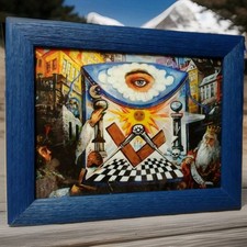 Masonic colour print gebraucht kaufen  Bad Sassendorf