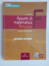 Appunti matematica percorso usato  Roma