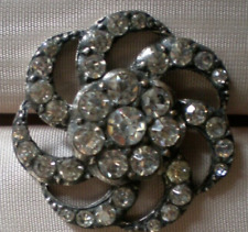 Ancien bouton strass d'occasion  Dozulé