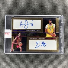 Tocha de Passagem EVAN MOBLEY ANTHONY DAVIS 2021/22 Donruss Elite AUTO Ouro/10 RC, usado comprar usado  Enviando para Brazil