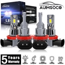 Usado, Lâmpadas de LED Hi/Lo 6500K branco brilhante para Chevy Silverado 2023 2024 2025 comprar usado  Enviando para Brazil