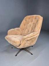 Vintage swivel chair for sale  STOWMARKET