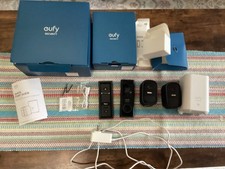 Campainha sistema de segurança residencial sem fio Eufy 2 câmeras e base doméstica comprar usado  Enviando para Brazil