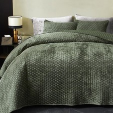 Velvet quilt king for sale  Anaheim