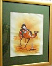 Camel rider painting for sale  ALFORD