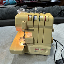 Máquina de costura Singer Overlock modelo # 14T948DS Serger funciona comprar usado  Enviando para Brazil