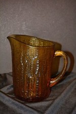 Vtg amber glass for sale  USA