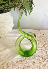 Vintage green glass for sale  HAVERHILL