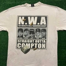 Camiseta Vintage NWA 90s Rap Hip Hop Algodão Presente Para Fã P a 5XL ZL1763 comprar usado  Enviando para Brazil