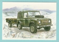 Land rover postcard for sale  BIRCHINGTON